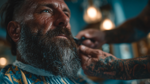 Barber Club Phuket Luxury Men's Grooming & Mobile Barber Services in Bang Tao, Phuket Davidv. 56221 Barber Sculpting A Clients Beard According To Fac Ee846b50 0283 4fe8 9c66 F800a45bbbc1