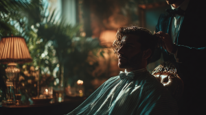 Barber Club Phuket Luxury Men's Grooming & Mobile Barber Services in Bang Tao, Phuket Davidv. 56221 Stylish Man Getting A Luxury Haircut Before An An 88c40eda E7db 4fbf Bb71 961e938414aa