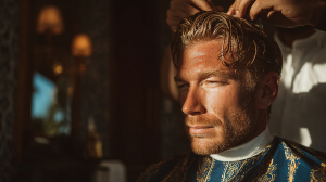 Barber Club Phuket Luxury Men's Grooming & Mobile Barber Services in Bang Tao, Phuket Davidv. 56221 Stylish Man Receiving A Fresh Haircut In A Phuket 63037428 175c 4cbf 9122 Cc04acc0bb80