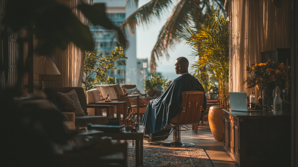 Digital Nomad Grooming Phuket, Why Phuket’s Digital Nomads Are Obsessed with Mobile Grooming, Barber Club Phuket