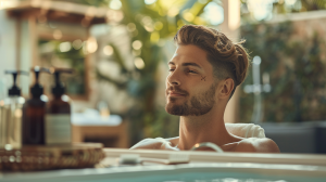 Barber Club Phuket Luxury Men's Grooming & Mobile Barber Services in Bang Tao, Phuket Davidv. 56221 Confident Man Getting Haircut Luxury Villa Backgr 5186edf7 C52a 4edd Bd83 C3d3e98b7c74