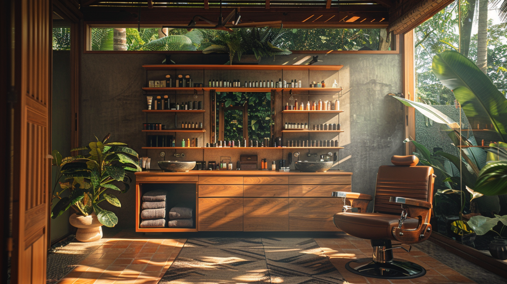 Barber Club Phuket Luxury Men's Grooming & Mobile Barber Services in Bang Tao, Phuket Davidv. 56221 Eco Conscious Luxury Barber Setup At Tropical Vil Daaeb17c 783d 485f 98ba E33d59ed0178