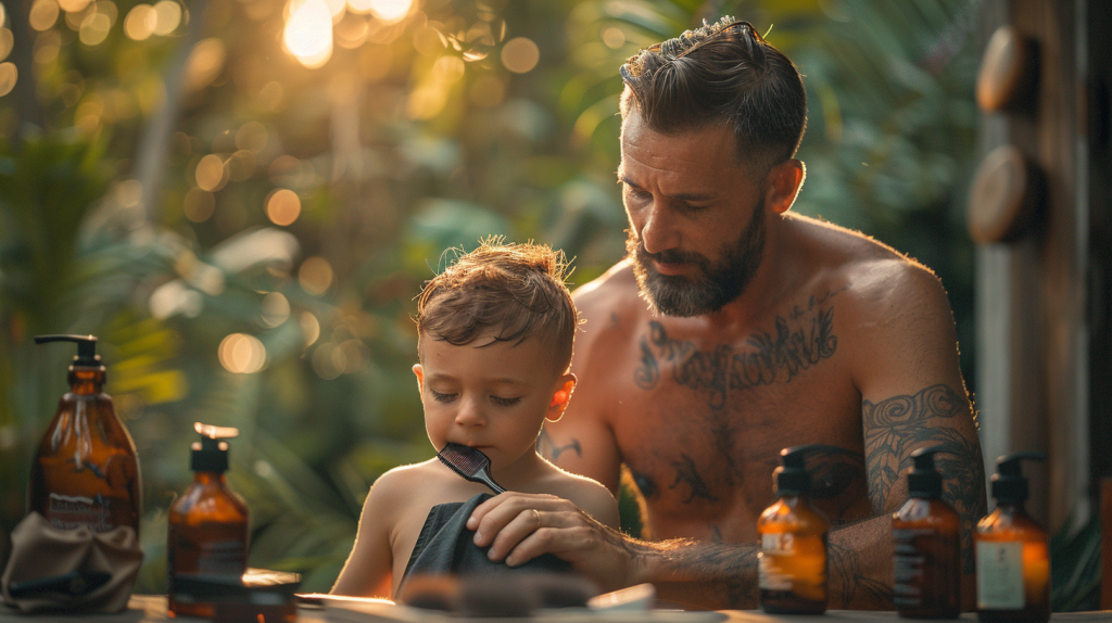father son haircut phuket, Father-Son Traditions Reinvented: Bonding Over the Blade in Phuket, Barber Club Phuket