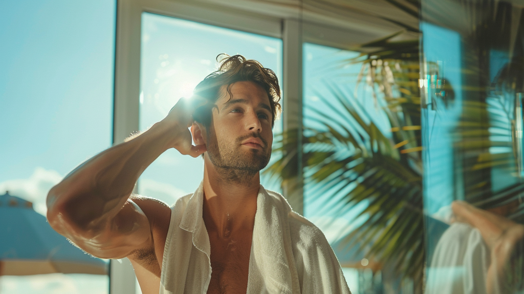 barber grooming tips for frequent flyers, Grooming for the Long Haul: Hair and Beard Care for Frequent Flyers, Barber Club Phuket