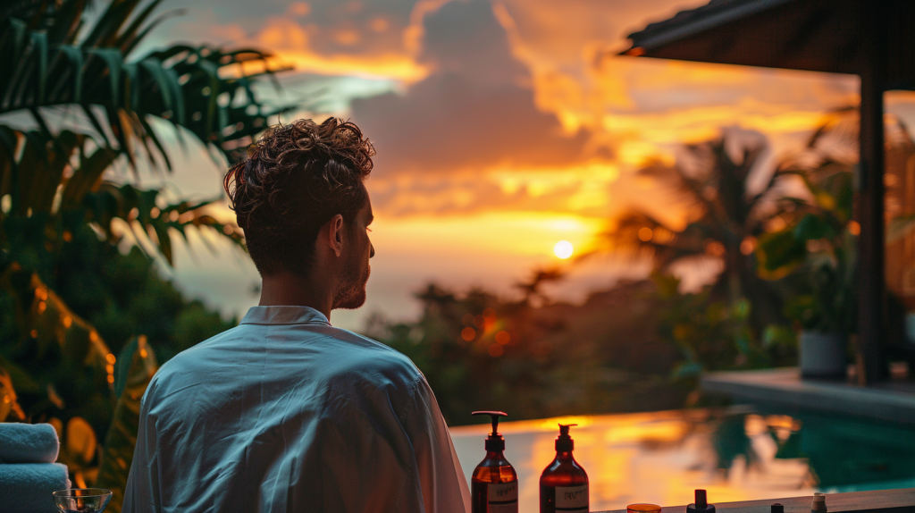 Barber Club Phuket Luxury Men's Grooming & Mobile Barber Services in Bang Tao, Phuket Davidv. 56221 Man Grooming In Luxury Villa At Dusk Preparing Fo E21a41f6 B43f 4808 A38a E812187c915a