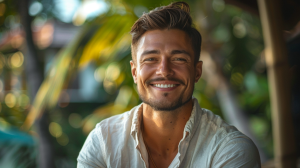 Barber Club Phuket Luxury Men's Grooming & Mobile Barber Services in Bang Tao, Phuket Davidv. 56221 Man Smiling After Fresh Haircut Confident Body La E84b23c1 6cc1 49b0 A8e5 6a6a2dbc1e5c