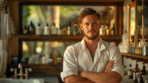 Barber Club Phuket Luxury Men's Grooming & Mobile Barber Services in Bang Tao, Phuket Davidv. 56221 Stylish Gentleman With Classic Haircut In Luxury Ab665384 2183 4eb4 Aaa2 7c77211fea4f